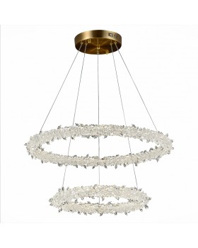 SL6105.203.02 Люстра подвесная ST-Luce Золотистый/Прозрачный LED 1*80W 3000 - 6500K Lucchero-foto5