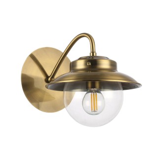 SLE110101-01 Светильник настенный Античная бронза/Прозрачный E14 1*40W GARONNI-foto2