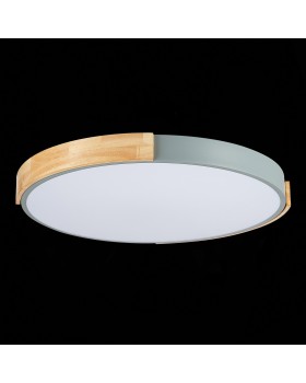 SLE201372-01 Светильник потолочный Серый, Светлое дерево/Белый LED 1*40W 3000K/4000K/6000K DELIA-foto6
