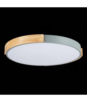 SLE201372-01 Светильник потолочный Серый, Светлое дерево/Белый LED 1*40W 3000K/4000K/6000K DELIA-foto6