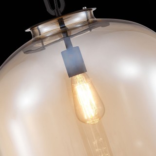 SL1050.423.01 Светильник подвесной ST-Luce Черный/Коньячный E27 1*40W BURASCA-foto6