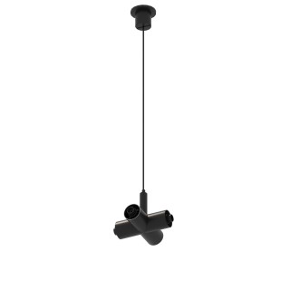 ST1601.479.00 Подвесной токопроводящий Х-коннектор ST-Luce Черный TECHNO-foto3