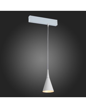 ST502.503.01 Св-к трек. Белый E27 1*40W IP20 D140xH- 180-240V Без ламп SKYLINE 220-foto3