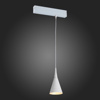 ST502.503.01 Св-к трек. Белый E27 1*40W  IP20 D140xH- 180-240V Без ламп SKYLINE 220-foto3