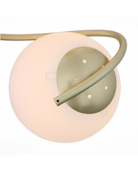 SL711.202.04 Люстра потолочная Золотистый/Белый E27 4*60W DELICATA-foto3