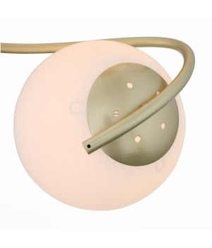 SL711.202.04 Люстра потолочная Золотистый/Белый E27 4*60W DELICATA-foto3