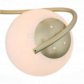 SL711.202.04 Люстра потолочная Золотистый/Белый E27 4*60W DELICATA-foto3