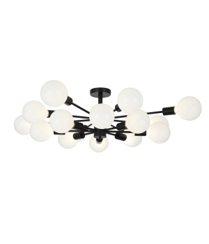 SL419.402.16 Люстра потолочная Черный E27 16*60W ANO-foto15