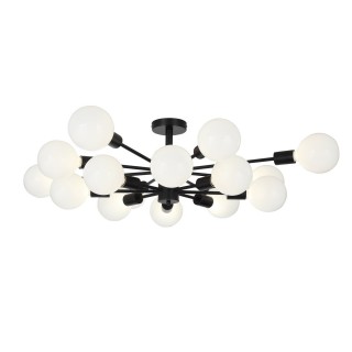 SL419.402.16 Люстра потолочная Черный E27 16*60W ANO-foto15