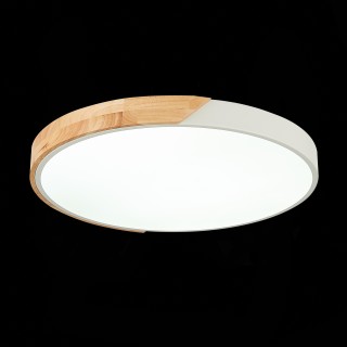 SLE200952-01 Светильник потолочный Белый, Светлое дерево/Белый LED 1*45W 3000K/4000K/6000K FESTA-foto7