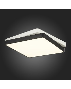 SLE200712-01 Светильник потолочный Черный, Белый/Белый LED 1*45W 3000K/4000K/6000K QVO-foto5