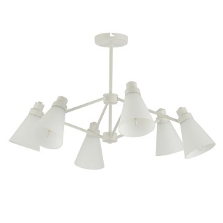 SLE103502-06 Люстра потолочная Белый/Белый E14 6*40W BIANE-foto2