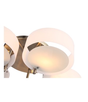 SL483.352.05 Светильник потолочный Бронза/Белый E27 5*60W FORESTA-foto11