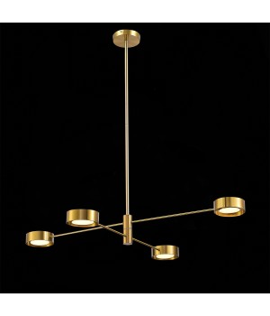 SL6504.302.04 Светильник потолочный ST-Luce Латунь/Латунь LED 4*5W 3000K VICO-foto4