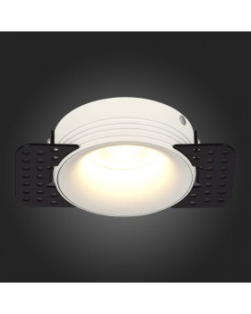 ST218.558.01 Св-к встр. Белый GU10 1*50W IP20 D85xH30 165-265V Без ламп Встраиваемые светильники-foto4