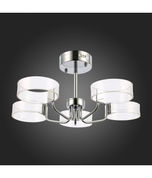 SLE283102-05 Люстра потолочная Хром/Белый LED 5*8W 3000K SOLLA-foto8