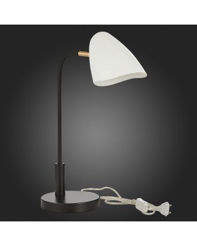 SLE103604-01 Прикроватная лампа Черный, Золотой/Белый E14 1*40W SATTA-foto6