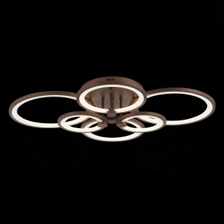 SLE200372-06 Светильник потолочный Кофейный/Белый LED 1*168W 3000-6000K LETO-foto7