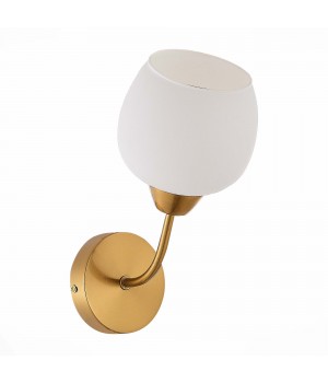 SLE1136-301-01 Бра Латунь/Белый E27 1*60W TRATTI-foto2