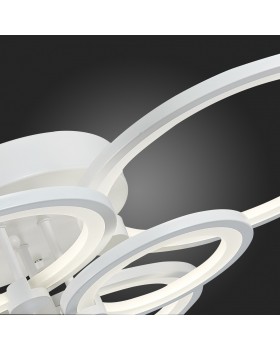 SLE200302-06 Светильник потолочный Белый/Белый LED 1*168W 3000-6000K LETO-foto21