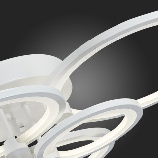 SLE200302-06 Светильник потолочный Белый/Белый LED 1*168W 3000-6000K LETO-foto21