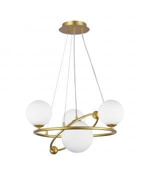 SLE2210-203-04 Люстра подвесная Золотой/Белый G9 4*5W ARTU-foto2