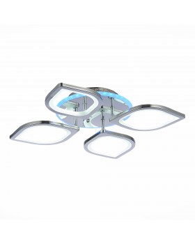 SLE501012-04RGB Светильник потолочный Хром/Белый LED 1*80W RGB 7W 3000-6000K RITA-foto3