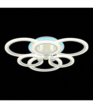 SLE500652-06RGB Светильник потолочный Белый/Белый LED 1*108W RGB 8W 3000-6000K CERINA-foto8