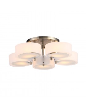 SL483.352.05 Светильник потолочный Бронза/Белый E27 5*60W FORESTA-foto2