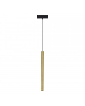 ST683.336.08 Магнитный трековый светильник Золотистый LED 1*8W 3000K 450Lm Ra90 24° IP20 D30xH500 48V SKYLINE 48-foto3