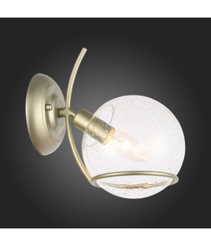 SL1136.201.01 Бра Шампань/Прозрачный,С пузырьками воздуха E14 1*40W RESCHEZA-foto8