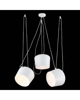 SLE120653-03 Светильник подвесной Белый/Белый E27 3*40W TRIESTE-foto4