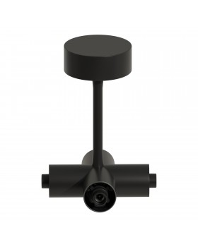 ST1602.469.00 Потолочный токопроводящий X-коннектор ST-Luce Черный TECHNO-foto2