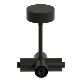 ST1602.469.00 Потолочный токопроводящий X-коннектор ST-Luce Черный TECHNO-foto2