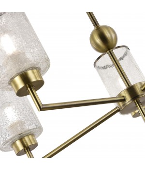 SLE1046-302-05 Люстра потолочная Бронза/Прозрачный E27 5*60W VESTRE-foto3