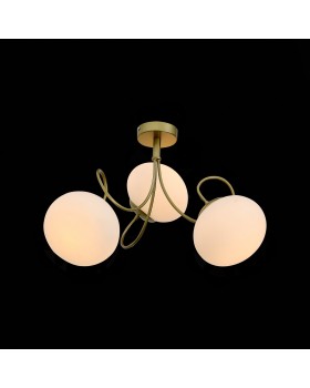 SL717.202.03 Люстра потолочная Золото/Белый E27 3*40W ACINI-foto3