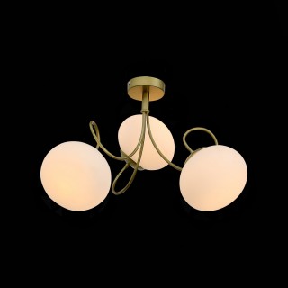 SL717.202.03 Люстра потолочная Золото/Белый E27 3*40W ACINI-foto3