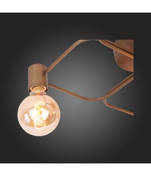 SL413.202.05 Люстра потолочная ST-Luce Латунь E27 5*40W TAVERE-foto12