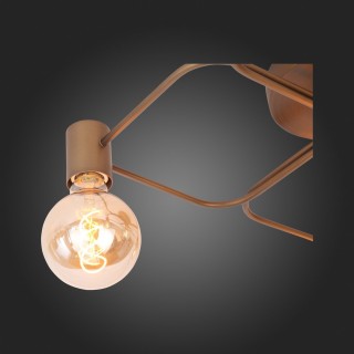 SL413.202.05 Люстра потолочная ST-Luce Латунь E27 5*40W TAVERE-foto12