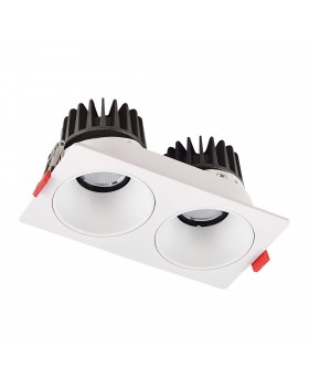 ST052.508.02 Встраиваемый корпус для светодиодного модуля серии ST850, ST851 ST-Luce Белый SHIFT-foto3