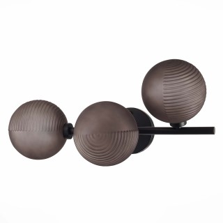 SL1184.401.03 Бра ST-Luce Черный/Дымчатый G9 3*5W TODO-foto2