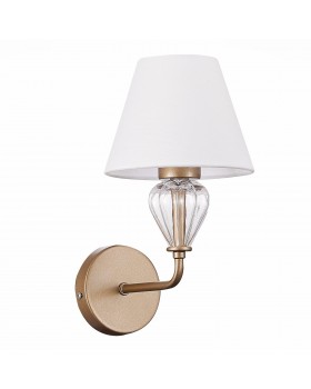 SLE107421-01 Светильник настенный Золотистый/Белый E14 1*60W DALIDA-foto2