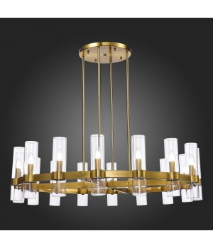 SL1237.303.16 Люстра подвесная ST-Luce Латунь/Прозрачный E14 16*15W Isla-foto4