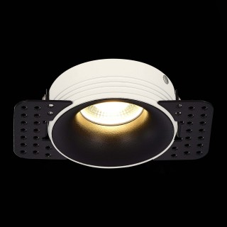 ST218.548.01 Св-к встр. Белый GU10 1*50W  IP20 D85xH30 165-265V Без ламп Встраиваемые светильники-foto3