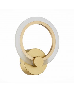 SLE500521-01 Бра Золотистый/Белый LED 1*14W 3000K/4000K/6000K CERINA-foto3