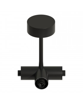 ST1602.459.00 Потолочный токопроводящий Т-коннектор ST-Luce Черный TECHNO-foto2