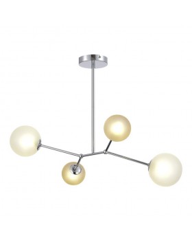 SLE1107-103-04 Светильник подвесной Хром/Белый, Серый G9 4*5W 4000K MALTE-foto2