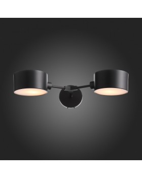 SLE183401-02 Светильник настенный Черный/Черный E14 2*60W GIMENTO-foto8