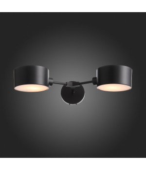 SLE183401-02 Светильник настенный Черный/Черный E14 2*60W GIMENTO-foto8