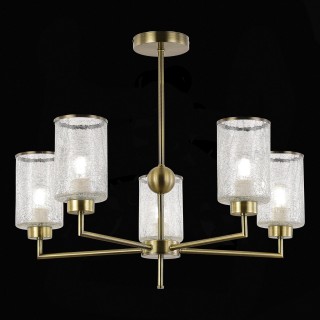 SLE1046-302-05 Люстра потолочная Бронза/Прозрачный E27 5*60W VESTRE-foto4